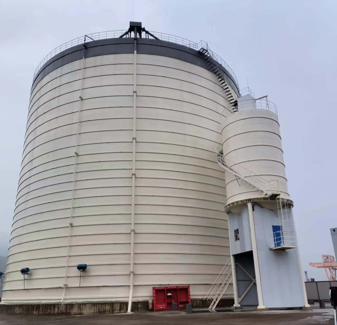 黄梅10万吨水泥钢板库